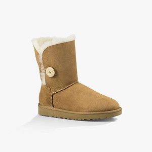 Ugg Bailey Button II Women Classic Boots Brown (0293DQMUW)